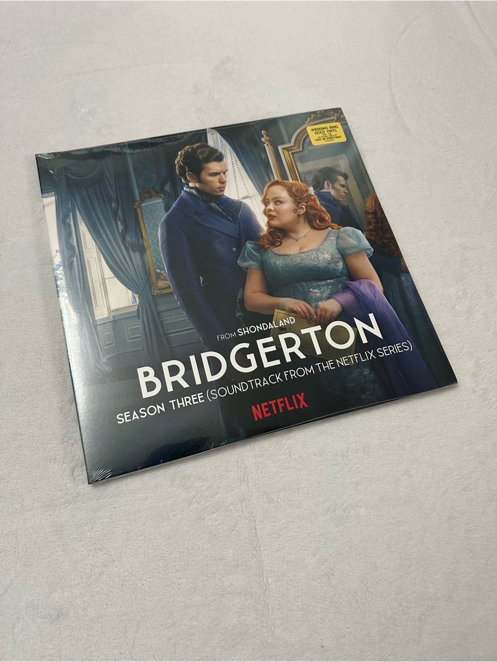 Bridgerton Season Three Soundtrack Vinyl — Blue Cover